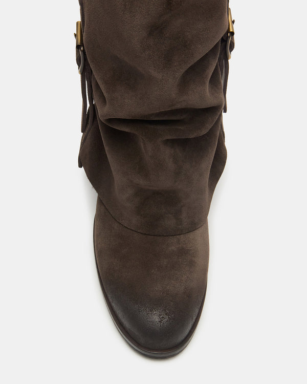 Steve Madden Bozeman Brown Suede BOZEMANBROWNSUEDE
