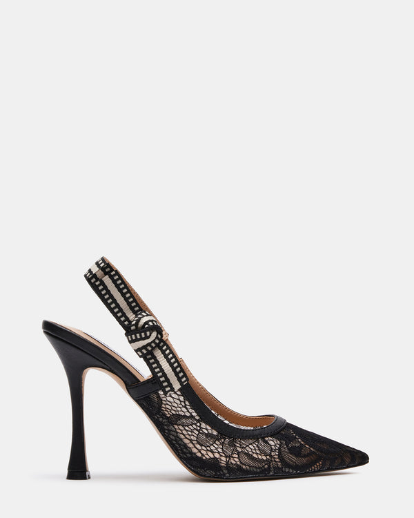 Steve Madden Bri Black Lace