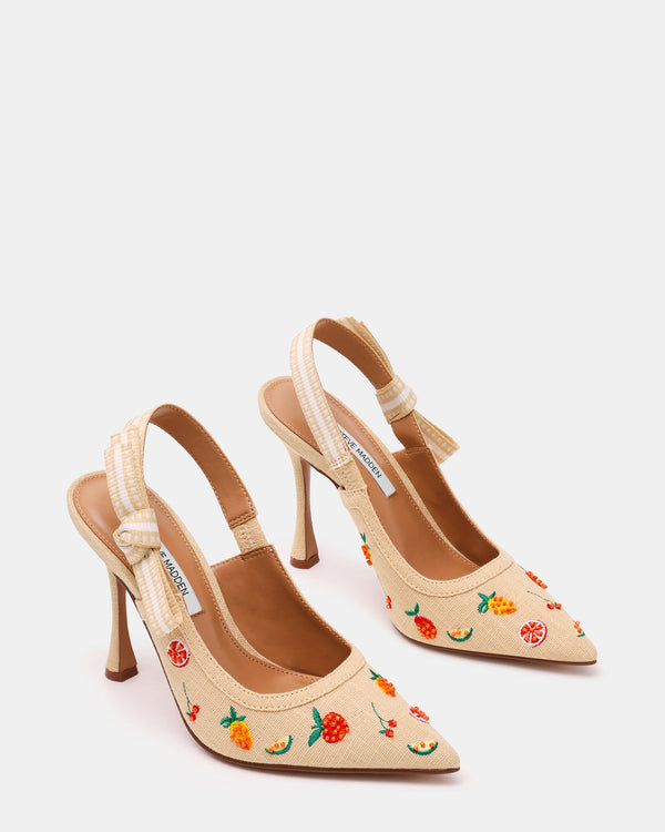 Steve Madden Bri Raffia Fruit Multi BRIRAFFIA