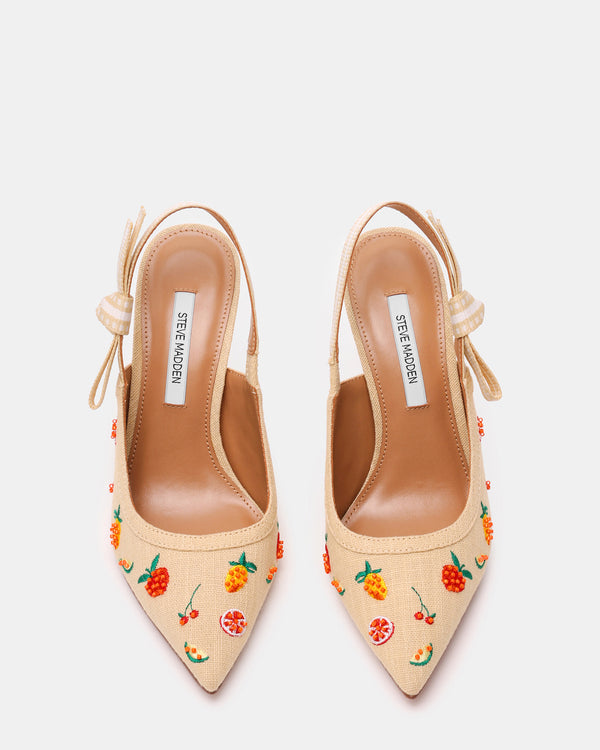 Steve Madden Bri Raffia Fruit Multi BRIRAFFIA