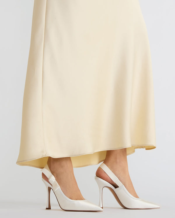 Steve Madden Bri White Satin