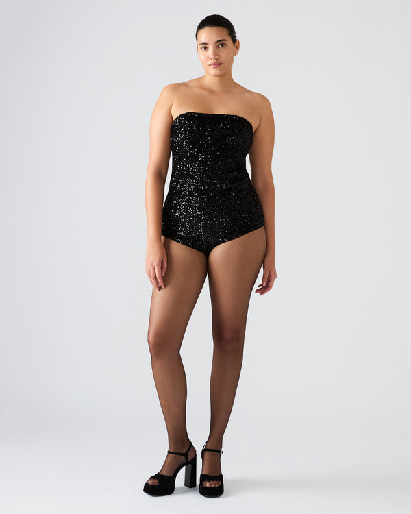 Steve Madden Brina Romper Black BRINAROMPER