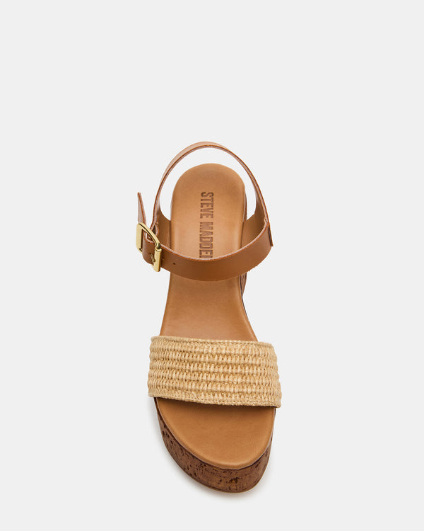 Steve Madden Cabernet Raffia CABERNET