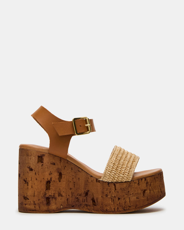 Steve Madden Cabernet Raffia CABERNET