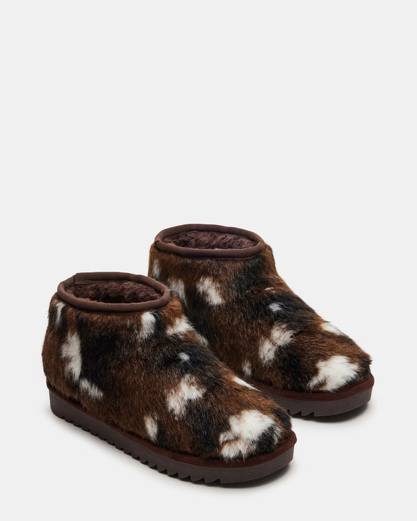 Steve Madden Cabin Faux Fur Multi
