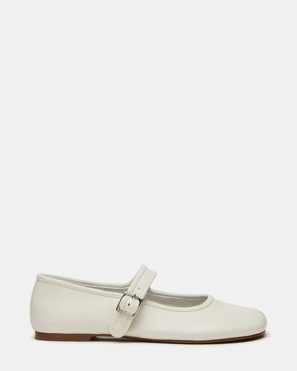 Steve Madden Calara White Leather CALARA