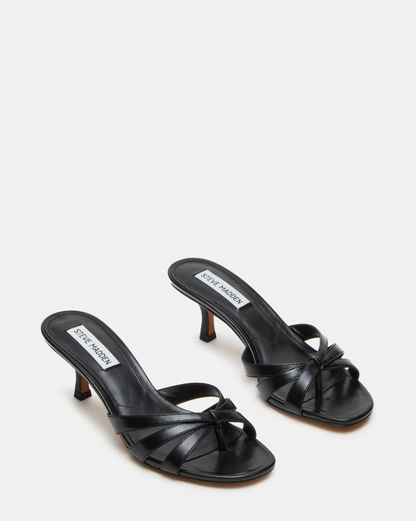 Steve Madden Cary Black Leather