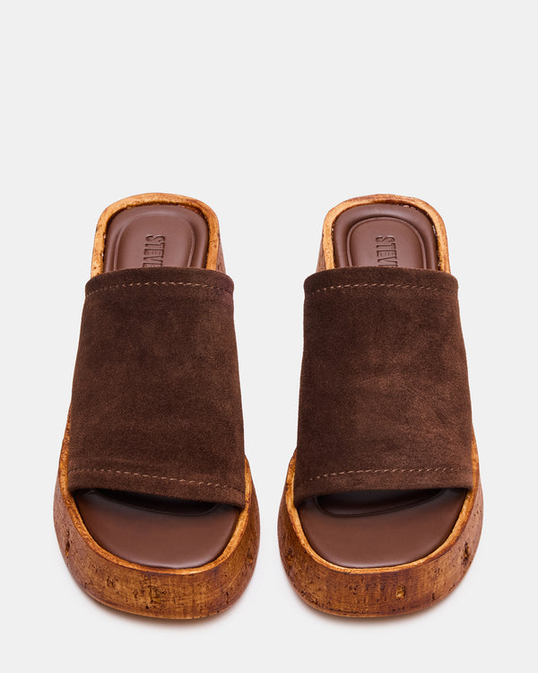 Steve Madden Cellar Brown Suede CELLAR
