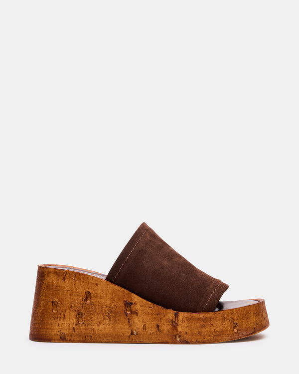 Steve Madden Cellar Brown Suede CELLAR