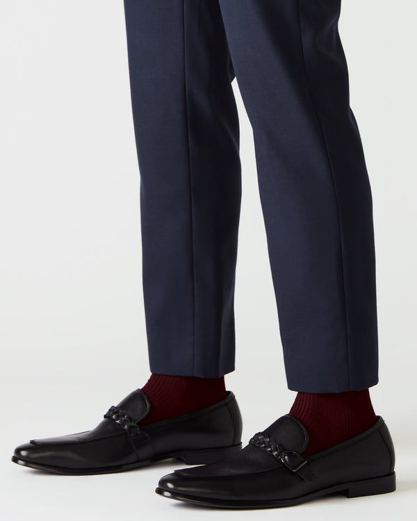 Steve Madden Chaplin Black Leather