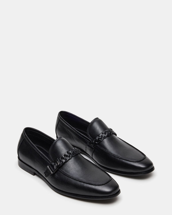 Steve Madden Chaplin Black Leather
