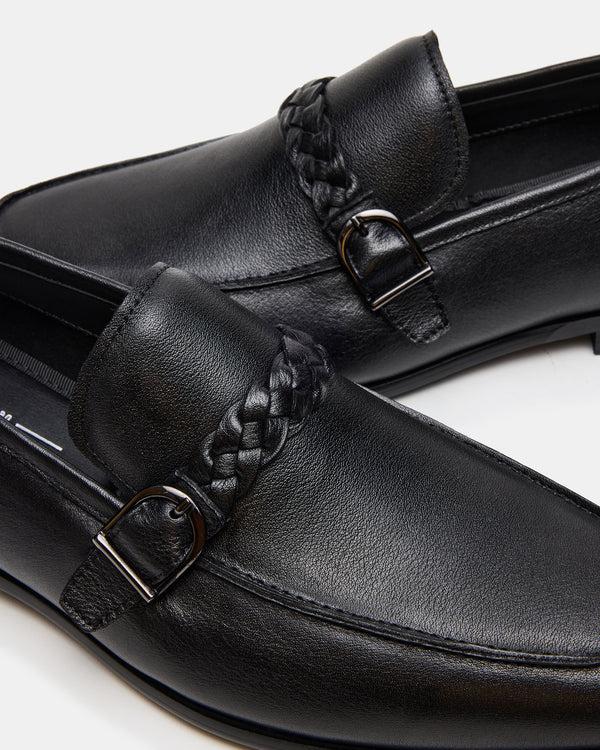 Steve Madden Chaplin Black Leather
