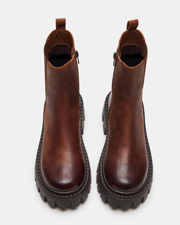 Steve Madden Charges Brown Distressed