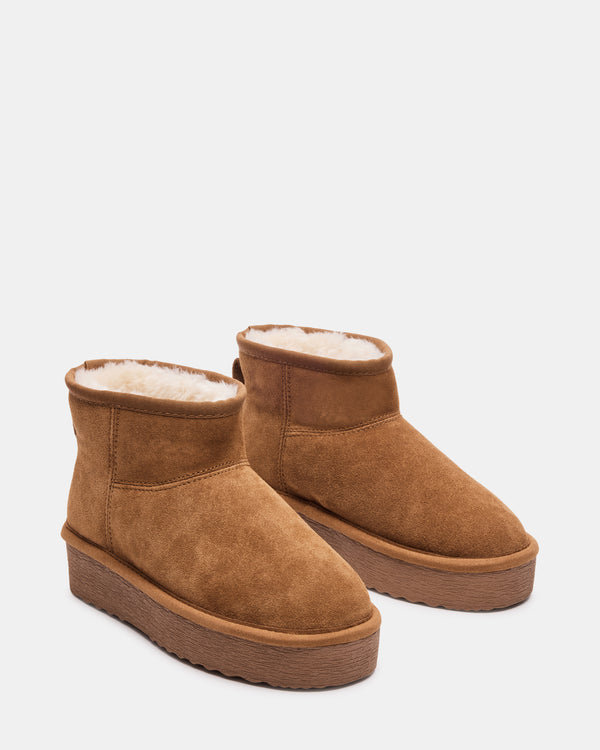 Steve Madden Comfy Chestnut Suede