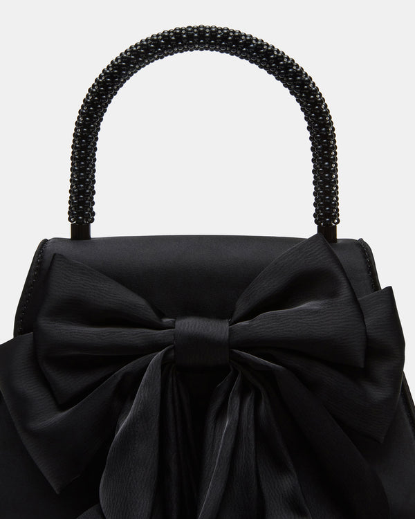 Steve Madden Cosette Bag Black Satin