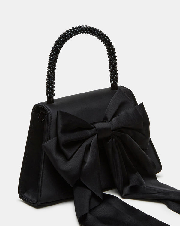 Steve Madden Cosette Bag Black Satin