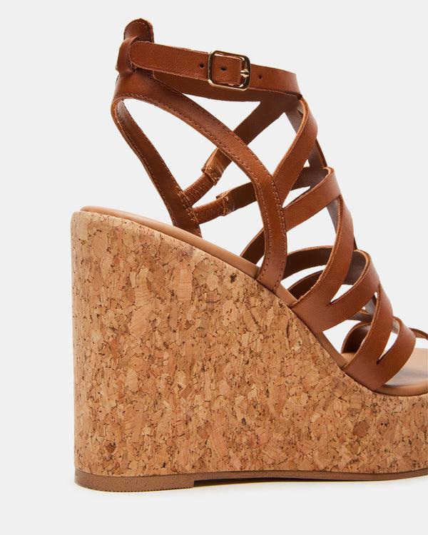 Steve Madden Cozette Tan Leather COZETTE