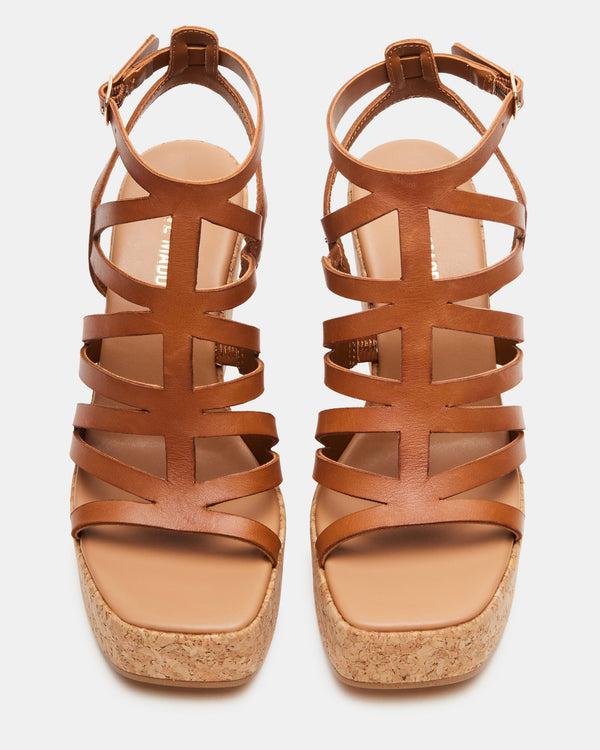 Steve Madden Cozette Tan Leather COZETTE