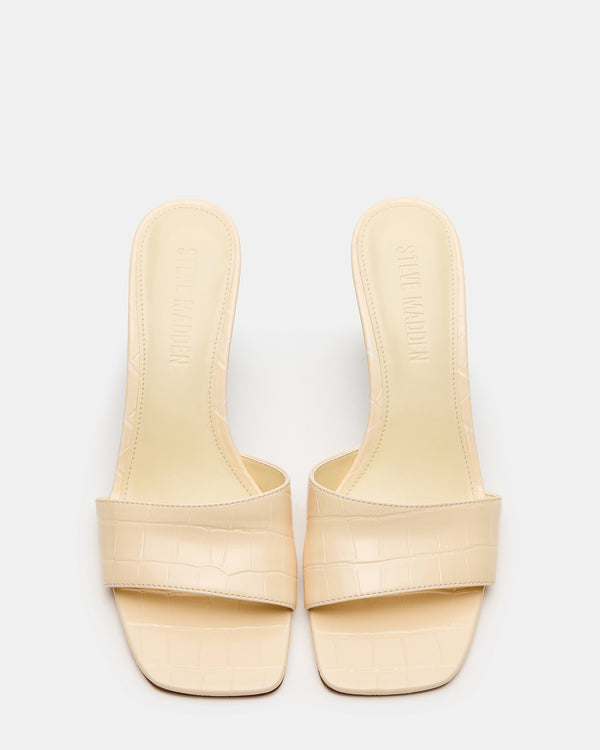 Steve Madden Curcio Beige Crocodile CURCIO