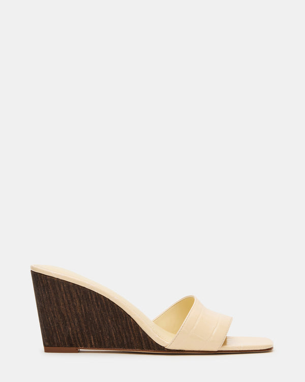 Steve Madden Curcio Beige Crocodile CURCIO