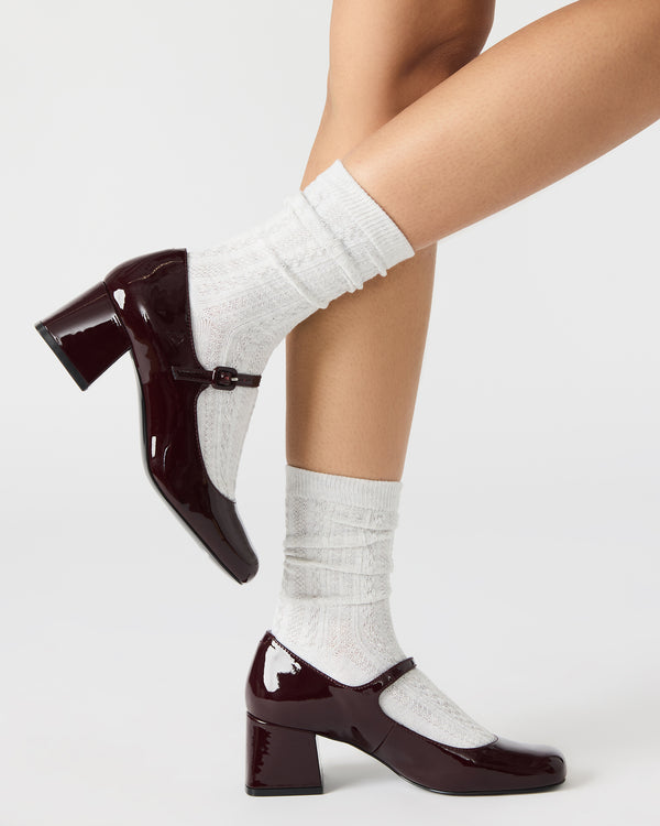 Steve Madden Darcey Wine Patent