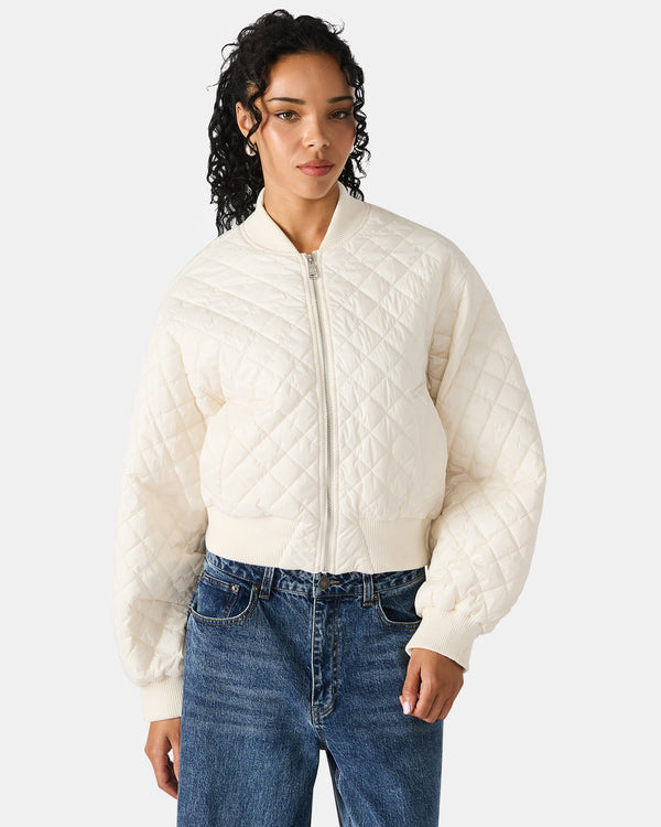 Steve Madden Darla Jacket Ivory DARLAJACKET