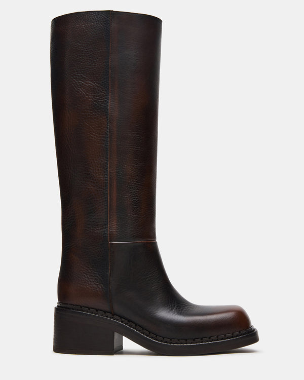 Steve Madden Davos Cognac Leather DAVOS