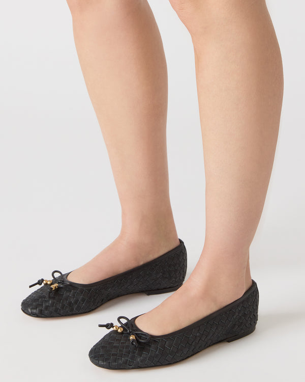 Steve Madden Divy Black Leather DIVY