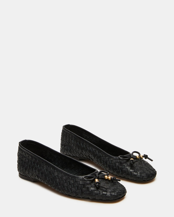 Steve Madden Divy Black Leather DIVY