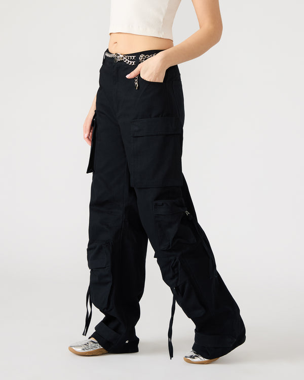 Steve Madden Duo Pant Black DUOPANT