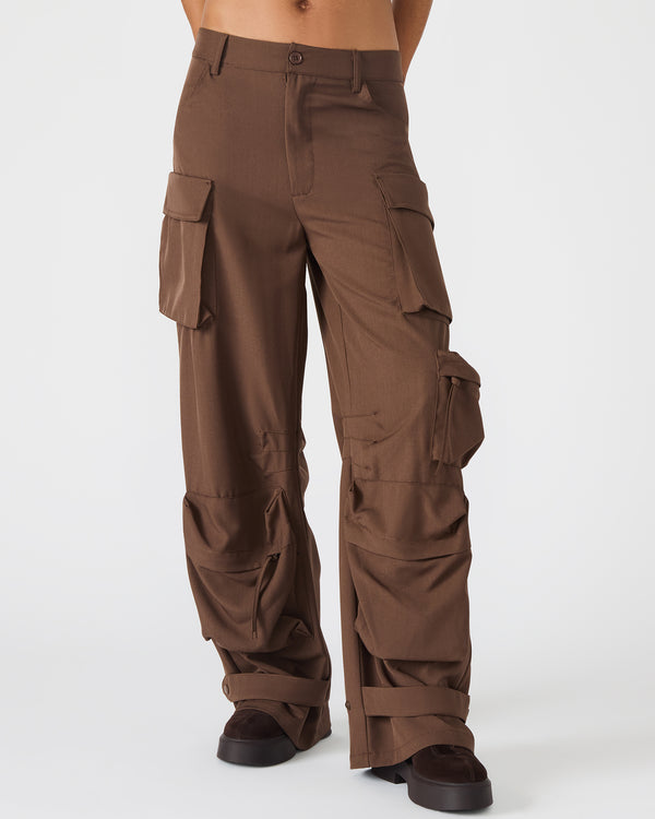 Steve Madden Duo Pant Chocolate DUOPANT