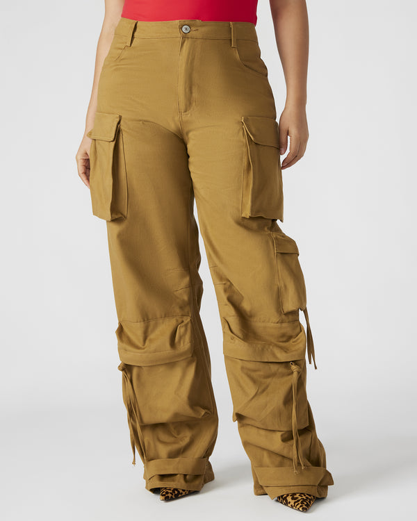 Steve Madden Duo Pant Khaki DUOPANTKHAKI