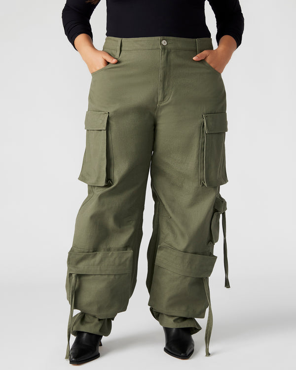 Steve Madden Duo Pant Olive DUOPANT