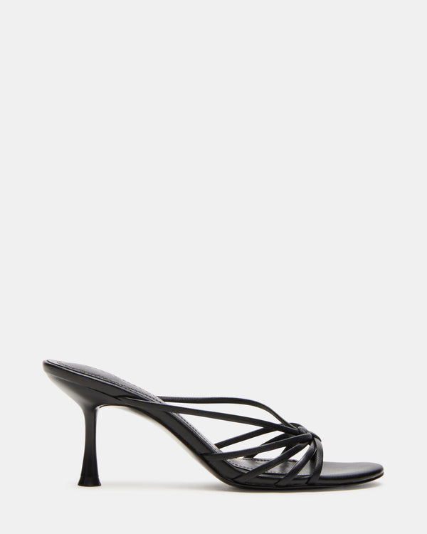 Steve Madden Edna Black Leather EDNA
