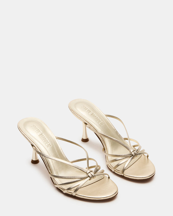 Steve Madden Edna Champagne Leather EDNA