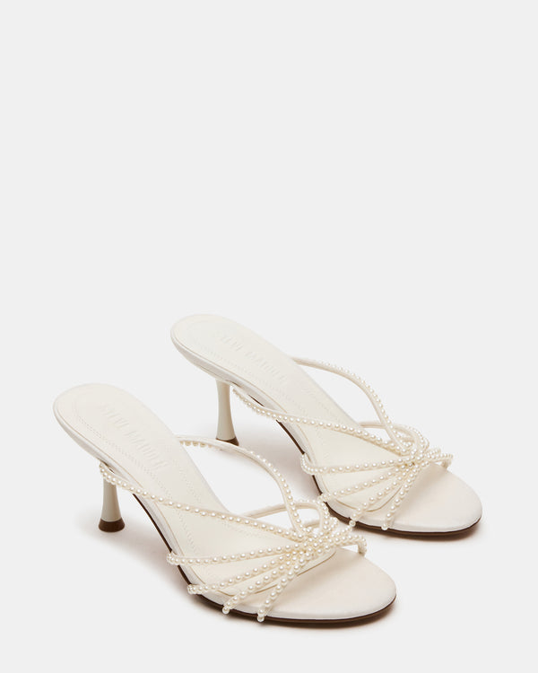 Steve Madden Edna Pearl White