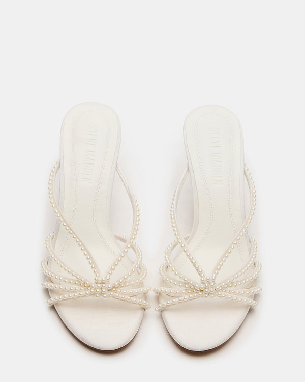 Steve Madden Edna Pearl White