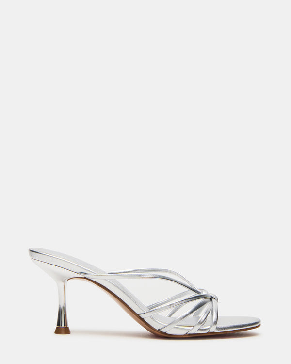 Steve Madden Edna Silver Leather EDNATHER