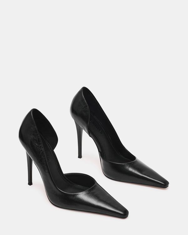 Steve Madden Elegant Black Leather