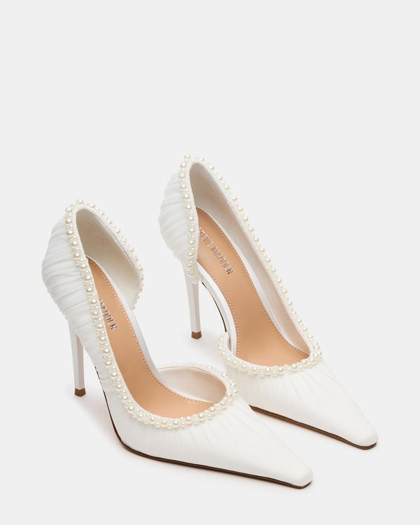 Steve Madden Elegant Pearl Ivory Mesh ELEGANTPEARL