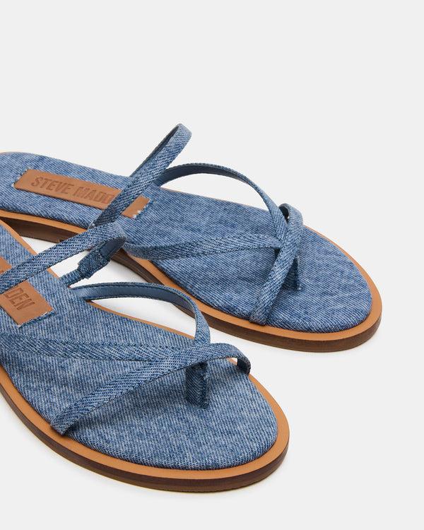 Steve Madden Ellery Denim Fabric ELLERY