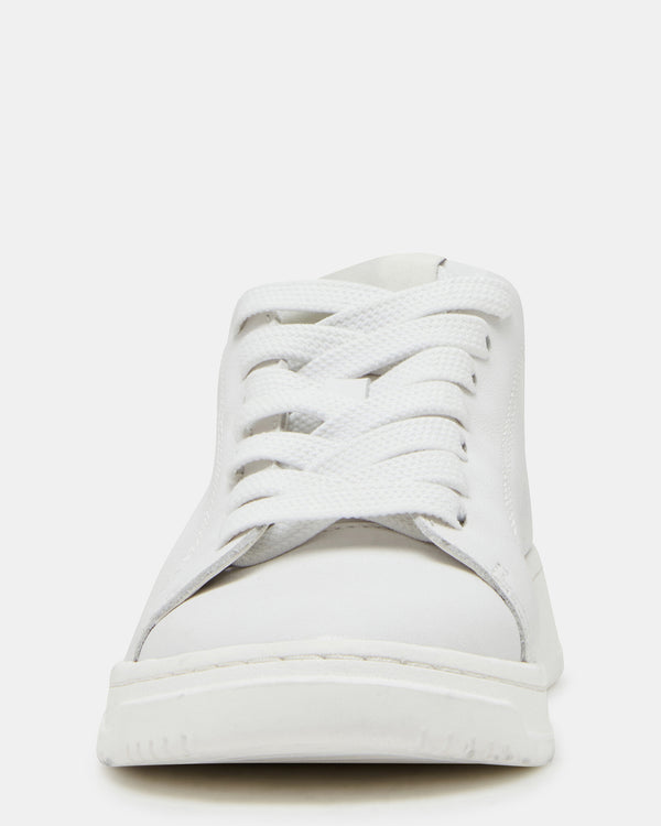Steve Madden Elsin White Leather