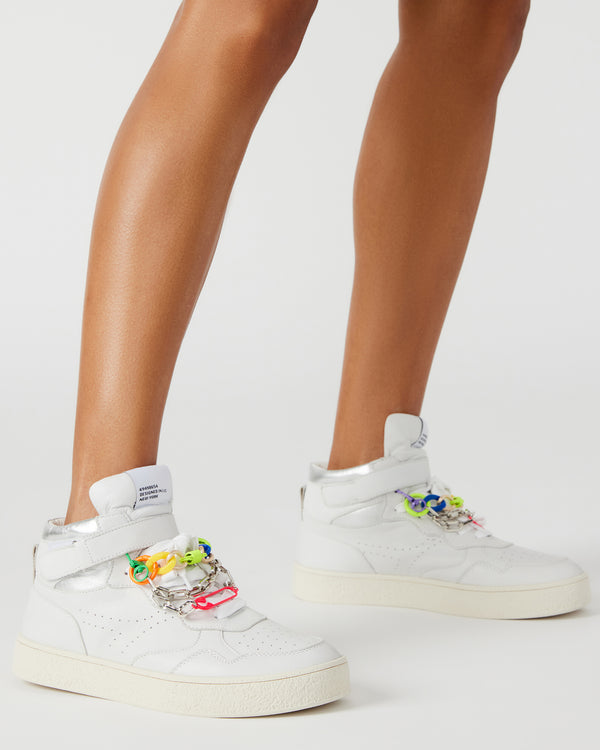 Steve Madden Emilee White Leather