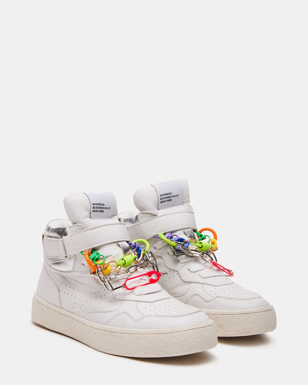 Steve Madden Emilee White Leather