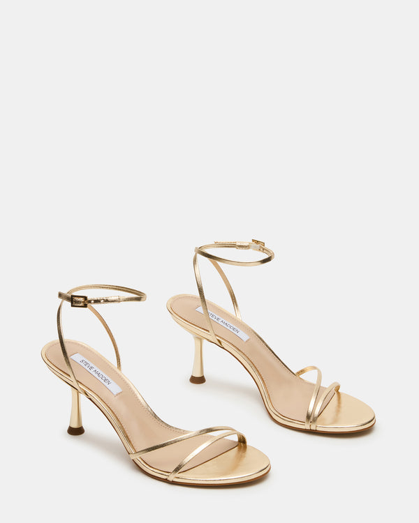 Steve Madden Eras Gold Leather