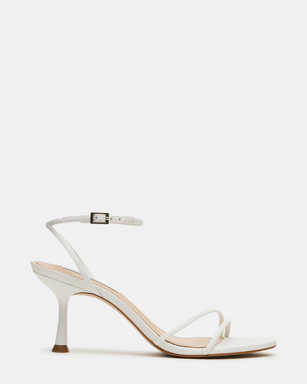 Steve Madden Eras White Leather