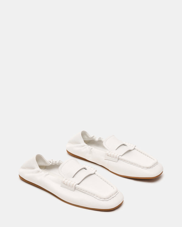 Steve Madden Eurry White Leather EURRY