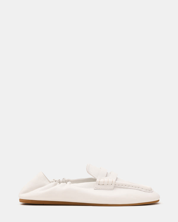Steve Madden Eurry White Leather EURRY