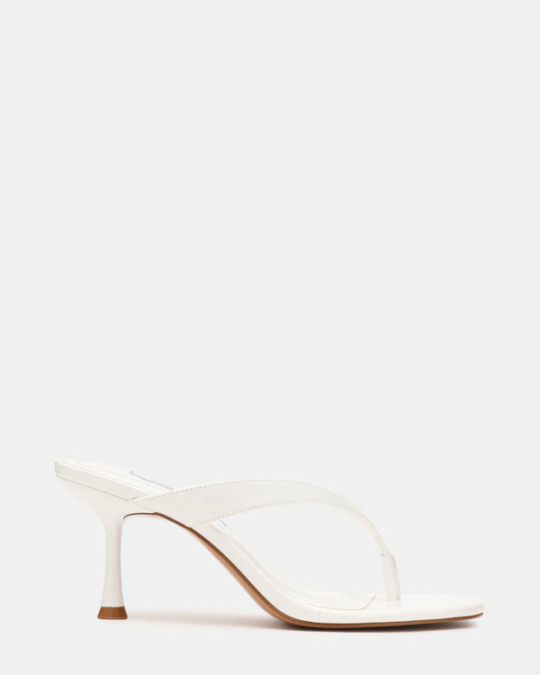 Steve Madden Faroh White Patent