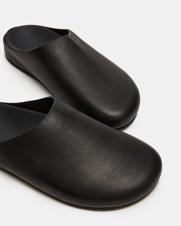 Steve Madden Fern Black Leather FERN